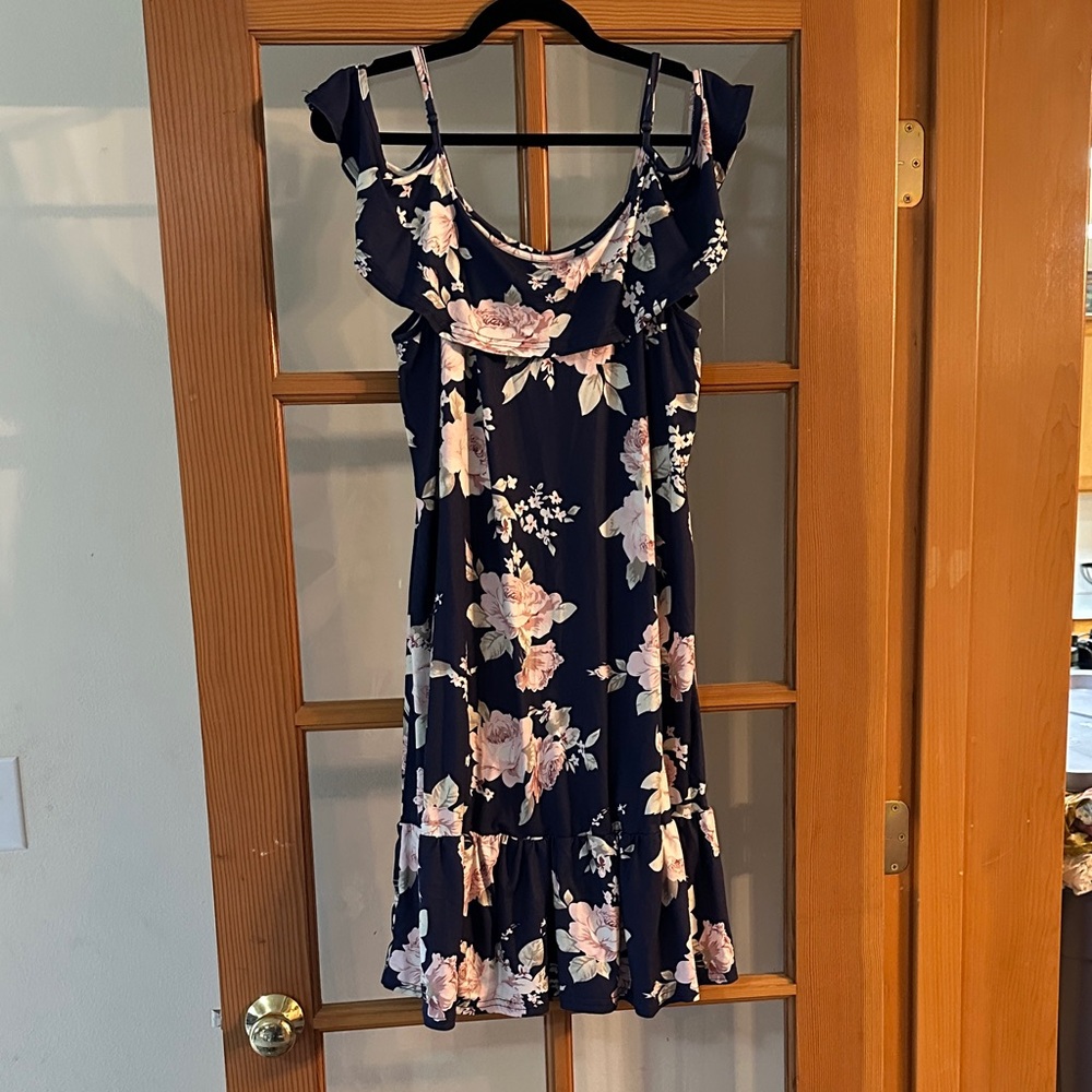 Floral Ruffle Dress